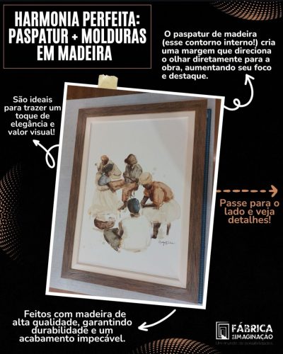 Paspatur de madeira